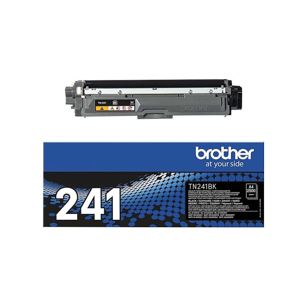 Produktbild för Brother TN241BK - svart - original - tonerkassett