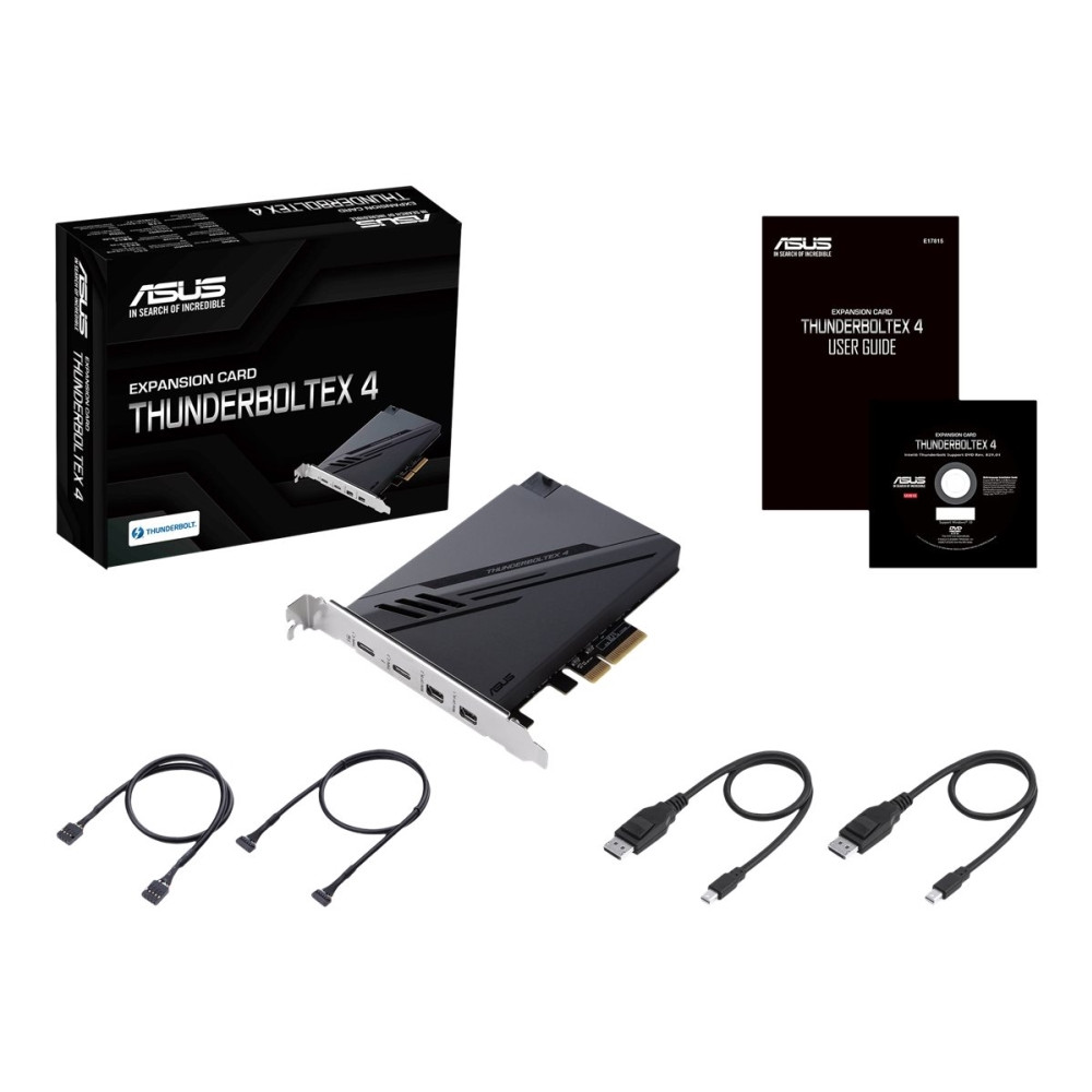 Produktbild för ASUS ThunderboltEX 4 - Thunderbolt-adapter - PCIe 3.0 x4 - Thunderbolt 4 x 2