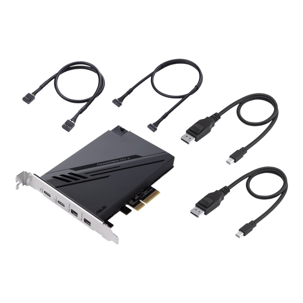 Produktbild för ASUS ThunderboltEX 4 - Thunderbolt-adapter - PCIe 3.0 x4 - Thunderbolt 4 x 2