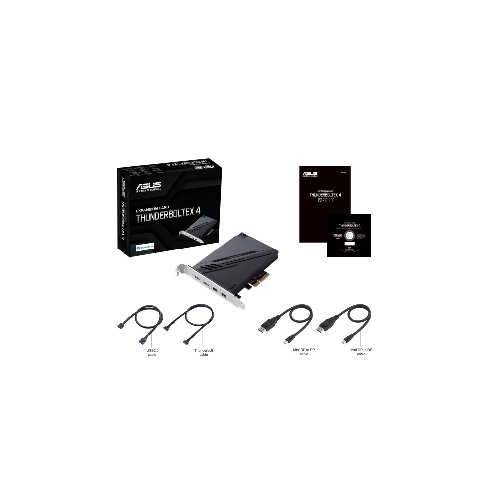 Produktbild för ASUS ThunderboltEX 4 - Thunderbolt-adapter - PCIe 3.0 x4 - Thunderbolt 4 x 2