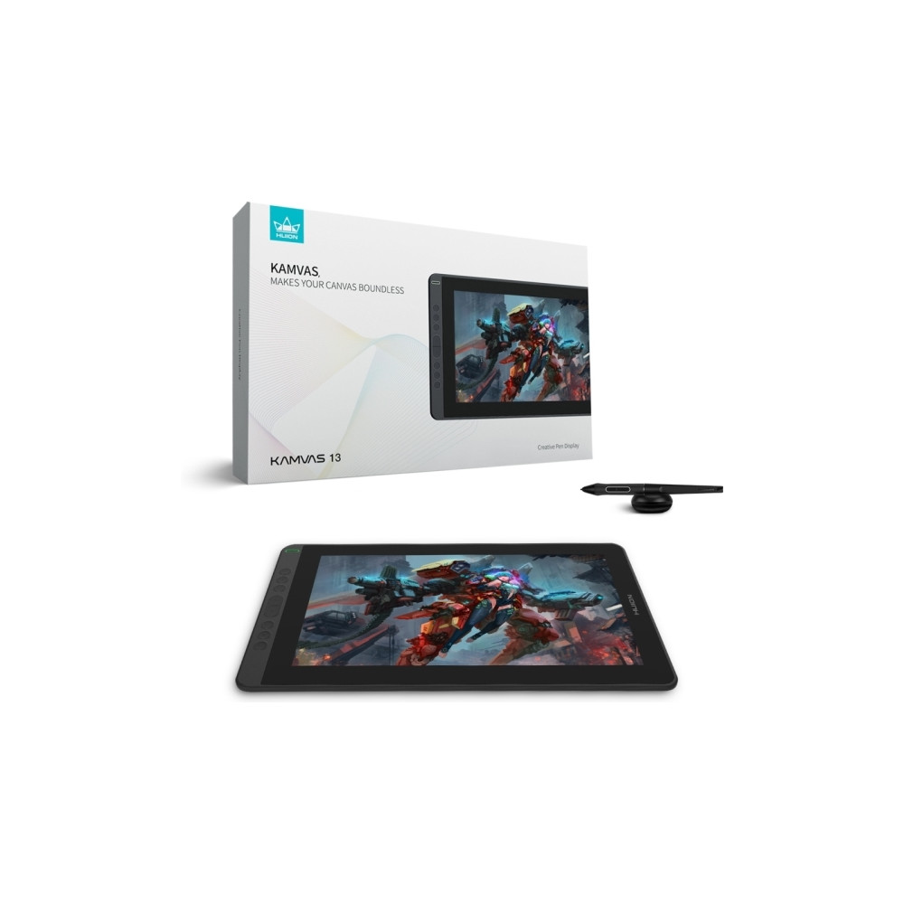 Produktbild för HUION Kamvas 13, Kabel, 5080 lpi, 293,76 x 165,24 mm, USB, 1...