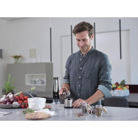 Produktbild för Braun Multiquick 9 MQ 9138XI - handmixer - premiumsvart/borstat rostfritt stål