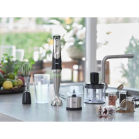 Produktbild för Braun Multiquick 9 MQ 9138XI - handmixer - premiumsvart/borstat rostfritt stål