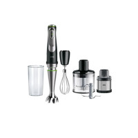 Produktbild för Braun Multiquick 9 MQ 9138XI - handmixer - premiumsvart/borstat rostfritt stål