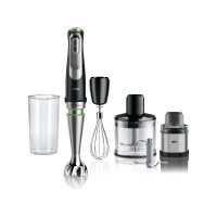 Produktbild för Braun Multiquick 9 MQ 9138XI - handmixer - premiumsvart/borstat rostfritt stål