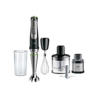 Produktbild för Braun Multiquick 9 MQ 9138XI - handmixer - premiumsvart/borstat rostfritt stål