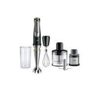 Produktbild för Braun Multiquick 9 MQ 9138XI - handmixer - premiumsvart/borstat rostfritt stål