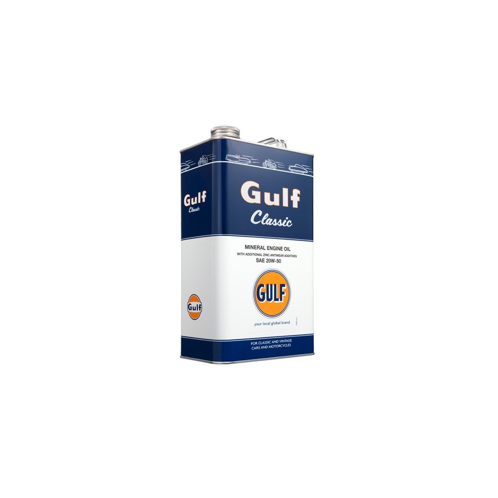 Produktbild för Gulf Classic SAE 20W-50 Motorolja