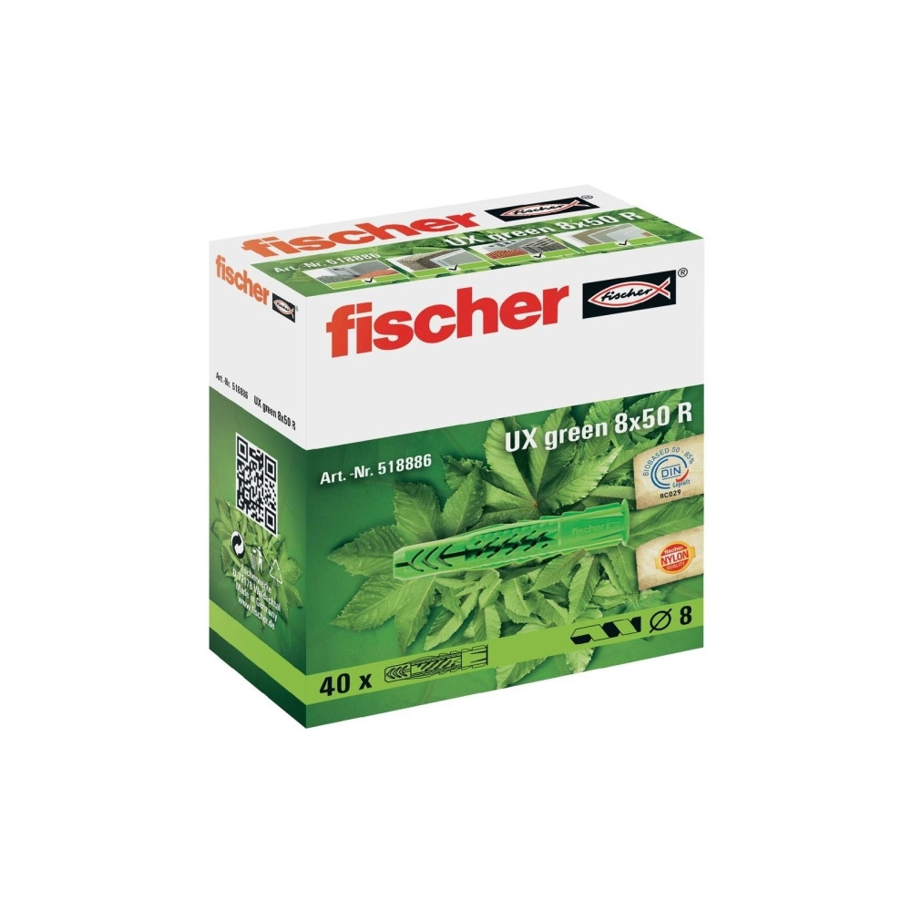 Produktbild för Fischer universal nylonplugg