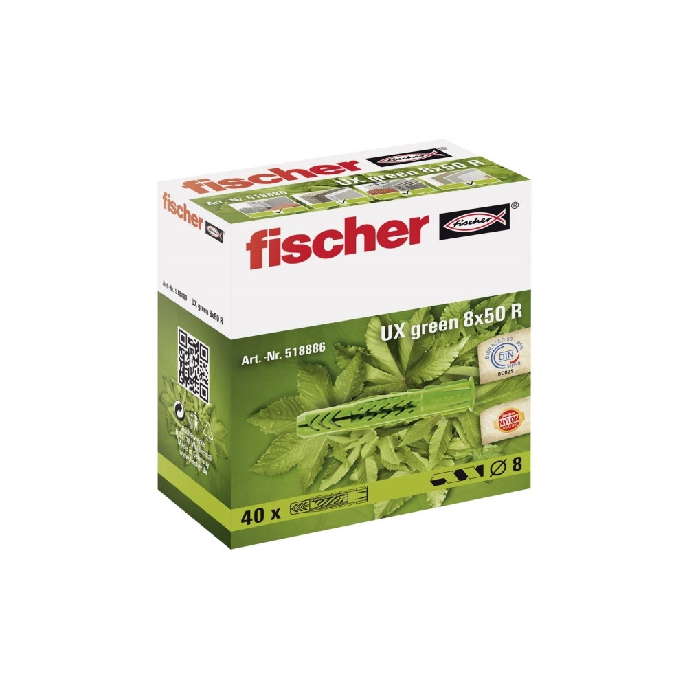 Produktbild för Fischer universal nylonplugg