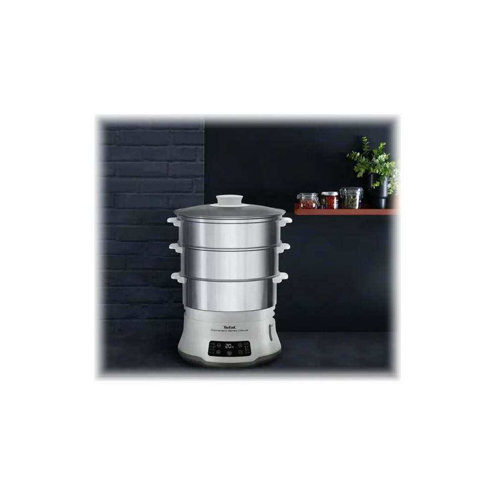 Produktbild för Tefal Convenient Series VC502D10 Deluxe - ångkokare - rostfritt stål