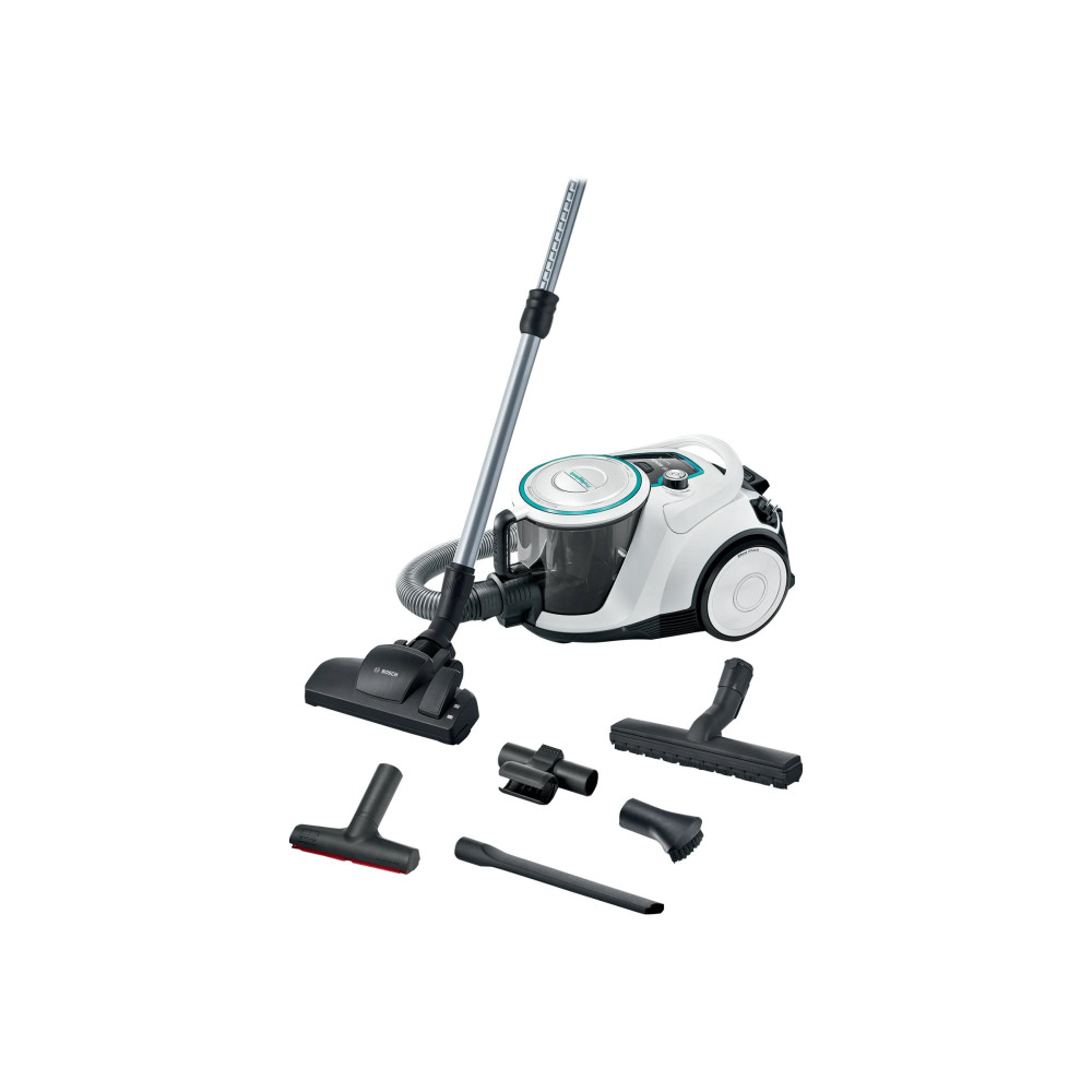 Produktbild för Bosch Serie | 6 ProHygienic BGC41XHYG - dammsugare - med behållare - vit
