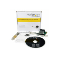Produktbild för Startech PCI Express 2.0 SATA III 6 Gbps RAID-kontrollerkort med 4 portar och HyperDuo nivåindelad SSD-lagring - kontrollerkort (RAID) - SATA 6Gb/s - PCIe 2.0 x2