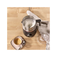 Produktbild för SEVERIN SM 3585 Spuma 500 - mjölkskummare - borstat stål/svart
