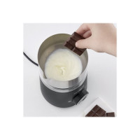 Produktbild för SEVERIN SM 3585 Spuma 500 - mjölkskummare - borstat stål/svart