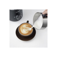Produktbild för SEVERIN SM 3585 Spuma 500 - mjölkskummare - borstat stål/svart