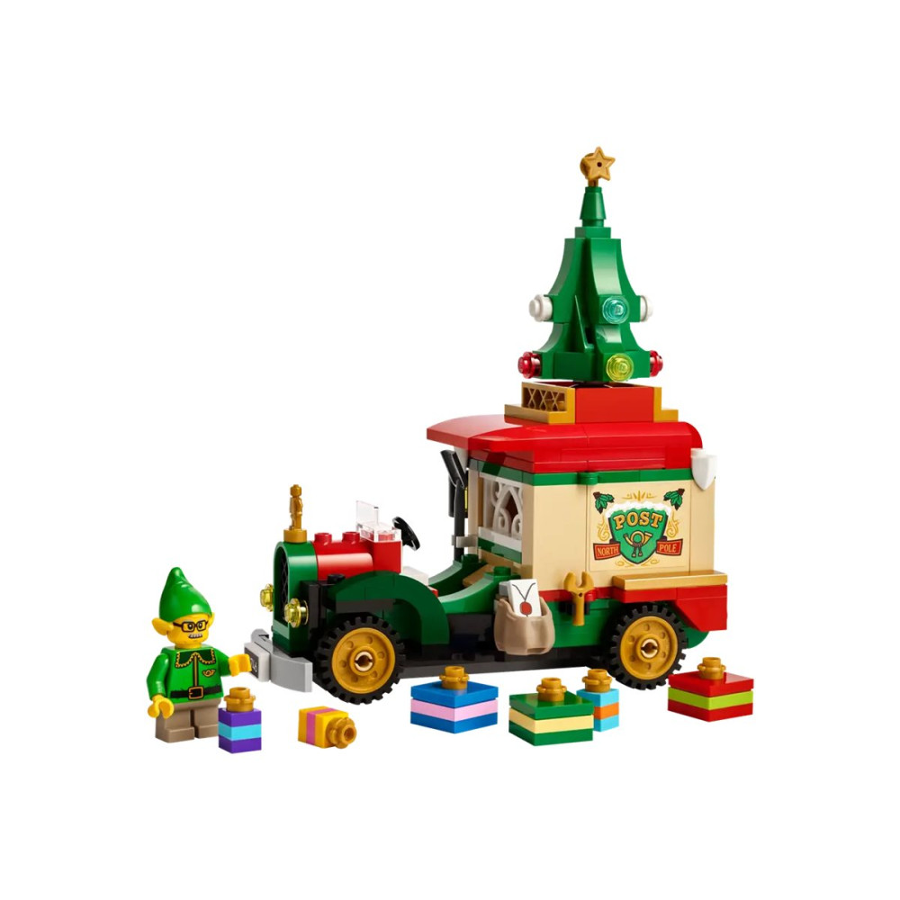 Produktbild för LEGO 40746 - Julmannens Leveranslastbil - byggsats