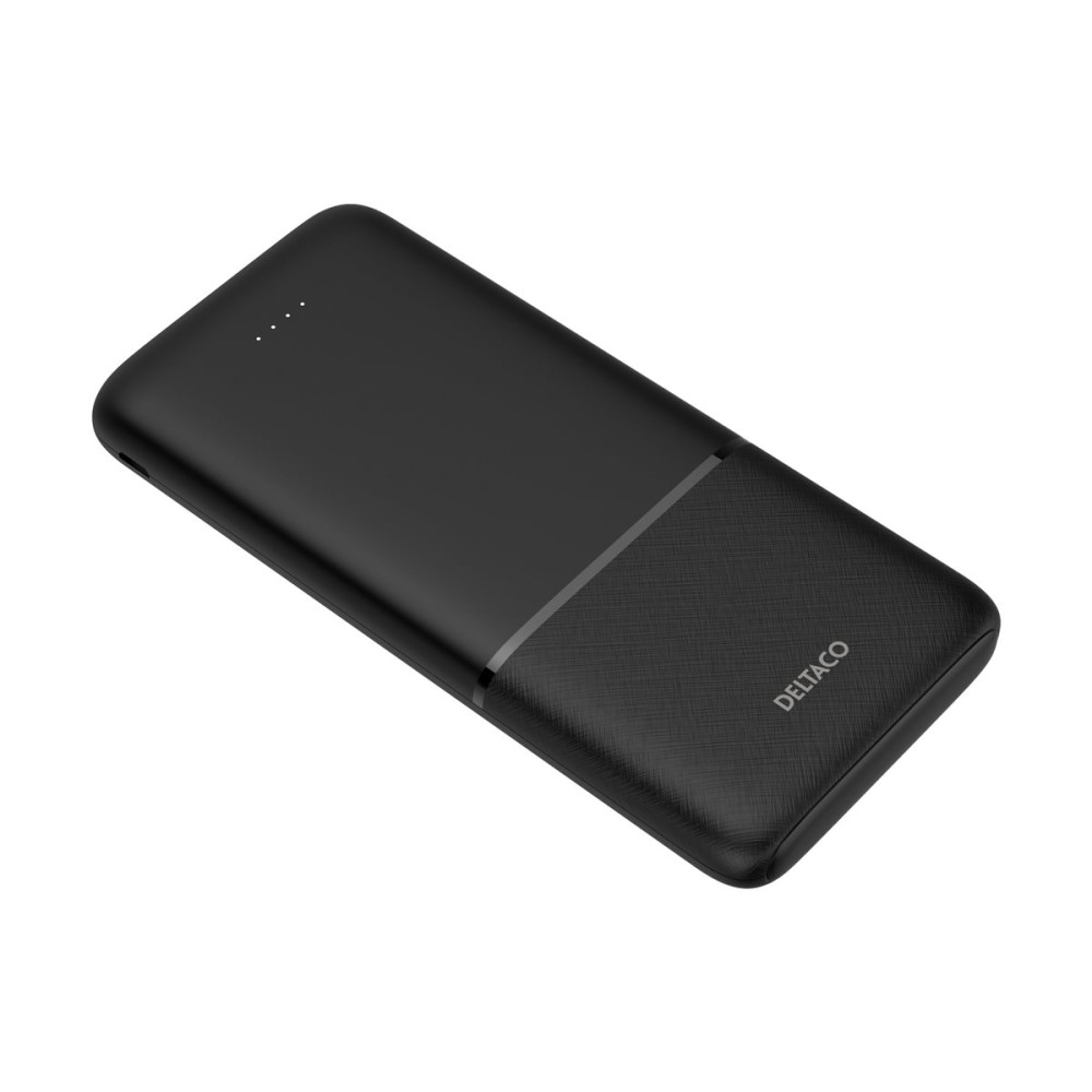Produktbild för DELTACO trådlös powerbank - Li-pol - USB-C, 2 x USB - 20 Watt