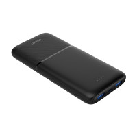 Produktbild för DELTACO trådlös powerbank - Li-pol - USB-C, 2 x USB - 20 Watt