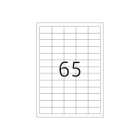 Produktbild för HERMA Special - permanenta självhäftande matta pappersetiketter för djupfryst - 1625 etikett (er) - 38.1 x 21.2 mm