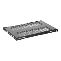 Produktbild för StarTech.com Server Rack Shelf - 1U - Adjustable Mount Depth - Heavy Duty - hylla för rack - 1U