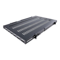 Produktbild för StarTech.com Server Rack Shelf - 1U - Adjustable Mount Depth - Heavy Duty - hylla för rack - 1U