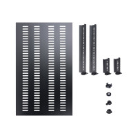 Produktbild för StarTech.com Server Rack Shelf - 1U - Adjustable Mount Depth - Heavy Duty - hylla för rack - 1U