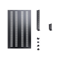 Produktbild för StarTech.com Server Rack Shelf - 1U - Adjustable Mount Depth - Heavy Duty - hylla för rack - 1U