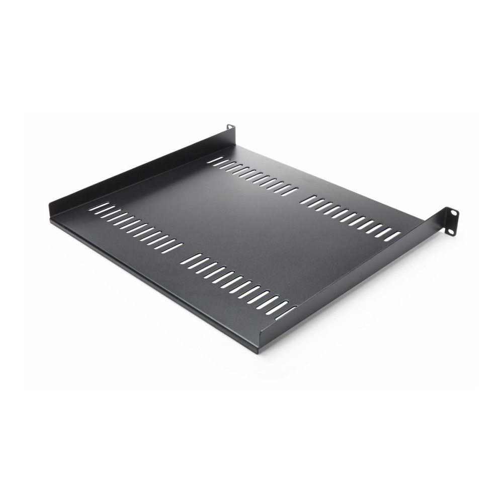 Produktbild för StarTech.com 2-Pack 1U Server Rack Shelf, Vented, 44lb Capacity, 16" Deep (CABSHELF116V2PK) - hylla för rack - 1U