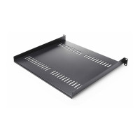 Produktbild för StarTech.com 2-Pack 1U Server Rack Shelf, Vented, 44lb Capacity, 16" Deep (CABSHELF116V2PK) - hylla för rack - 1U