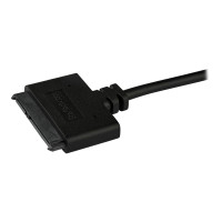 Produktbild för StarTech.com SATA to USB Cable - USB 3.0 to 2.5" SATA III Hard Drive Adapter - External Converter for SSD/HDD Data Transfer (USB3S2SAT3CB) - kontrollerkort - SATA 6Gb/s - USB 3.0