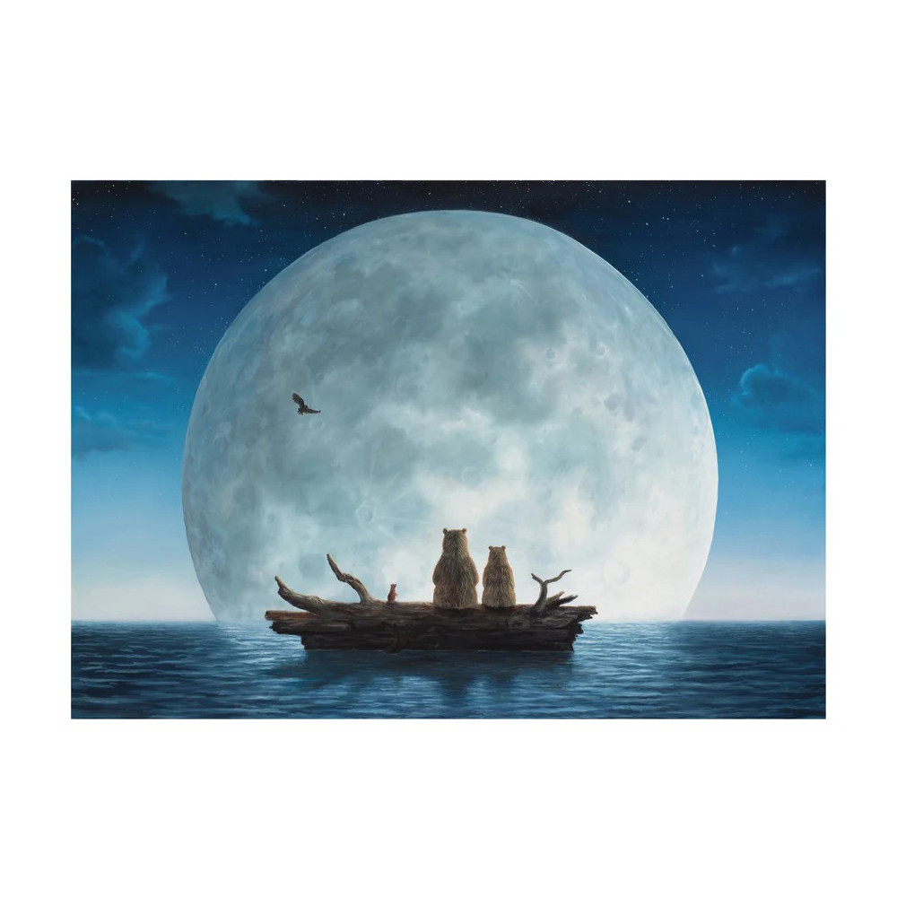 Produktbild för Moonlighters Notecard