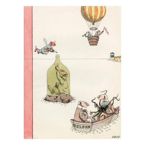 Pomegranate Europe Ltd Summer Seaside Holiday Notecard