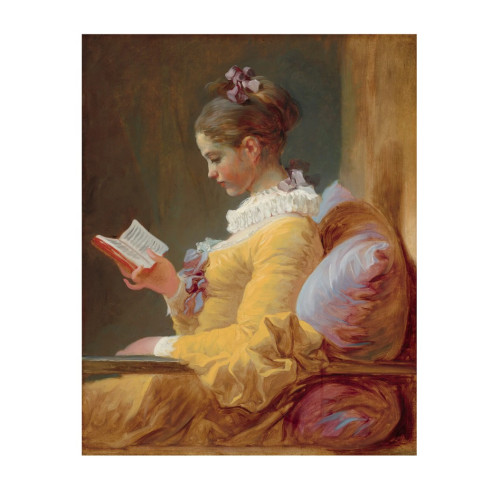 Pomegranate Europe Ltd Young Girl Reading Notecard