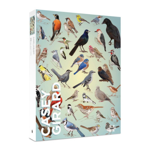 Pomegranate Europe Ltd Backyard Birds 1000-Piece Jigsaw Puzzle