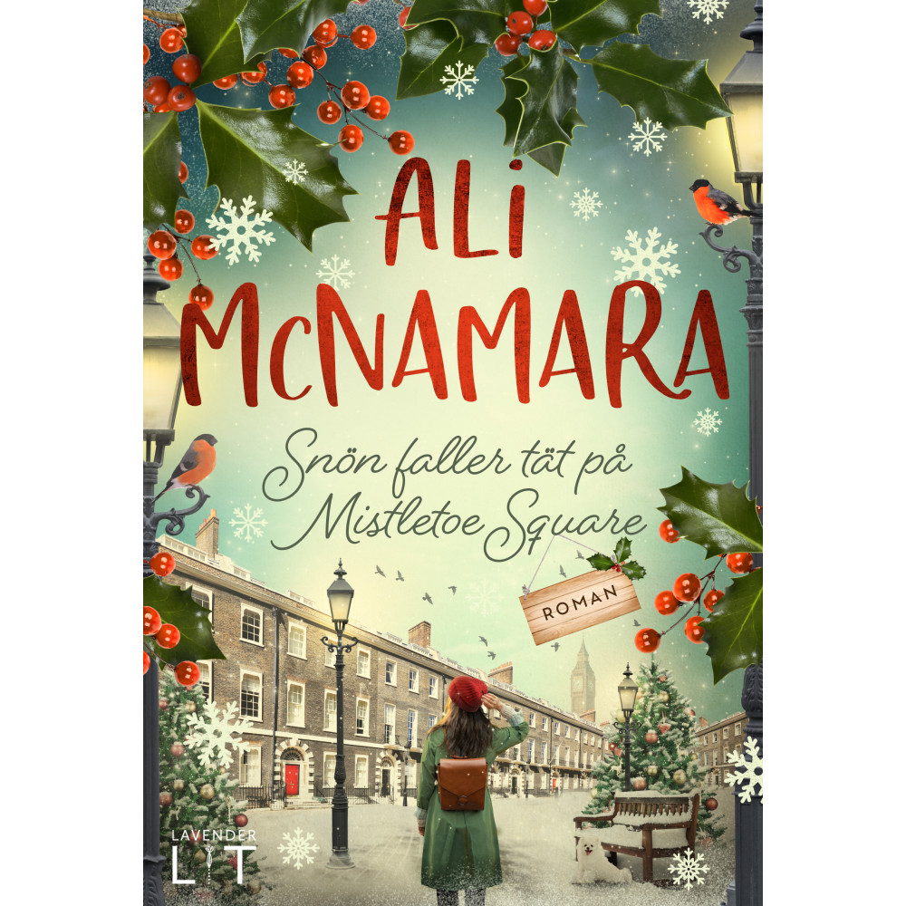 Produktbild för Snön faller tät på Mistletoe Square (pocket)