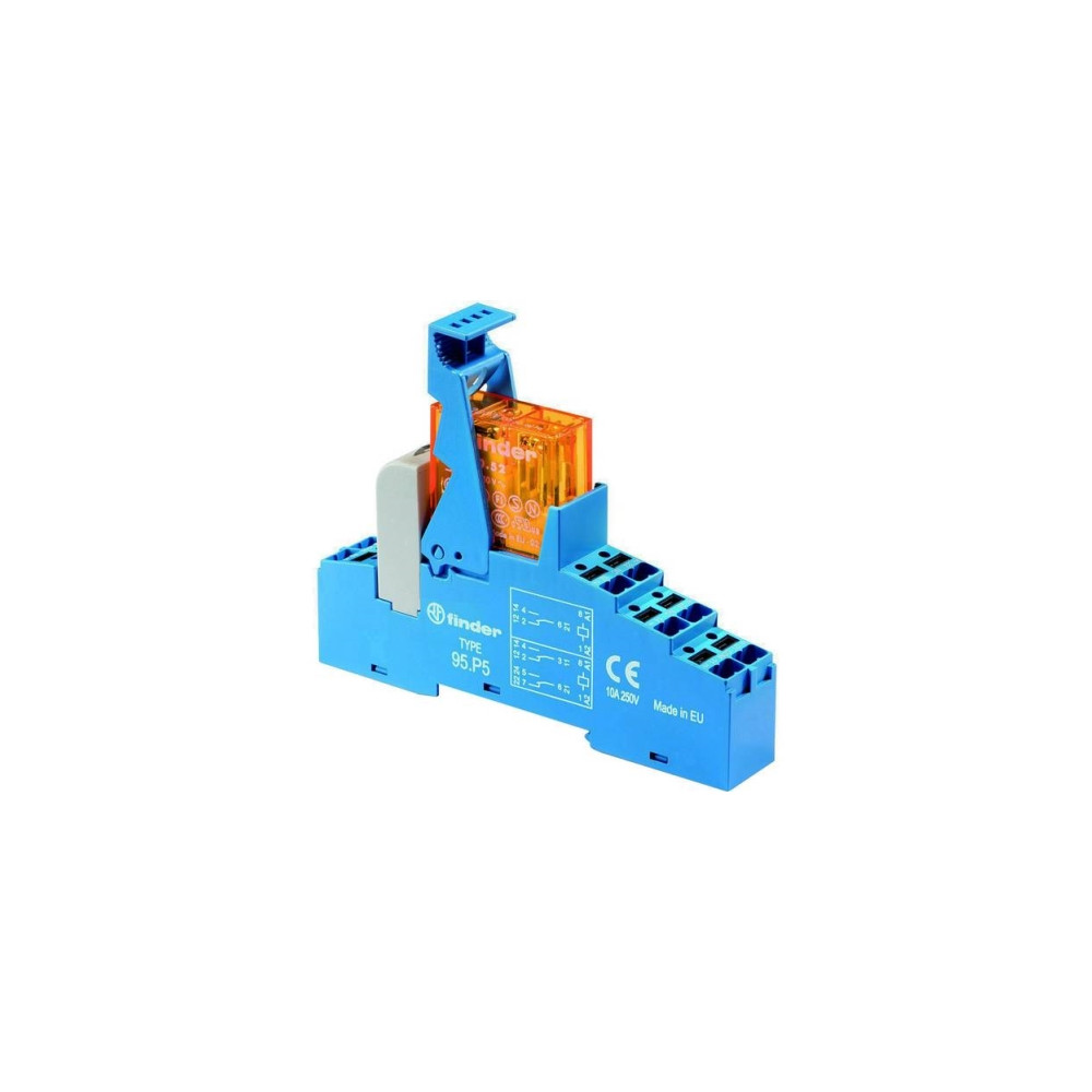 Produktbild för Finder 48.P5.7.012.0050 reläkomponent 12 V/DC, brytström (ma...