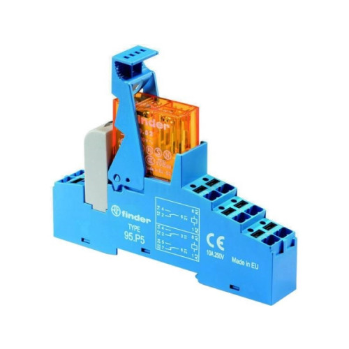 FINDER Finder 48.P5.7.012.0050 reläkomponent 12 V/DC, brytström (ma...