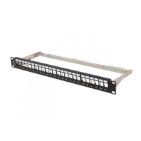 Produktbild för Lanberg kopplingspanel (tom) - 1U - 19"