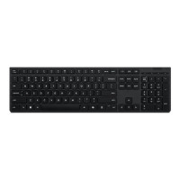 Produktbild för Lenovo Professional - tangentbord - uppladdningsbar full size - QWERTY - Nordisk - grå Inmatningsenhet