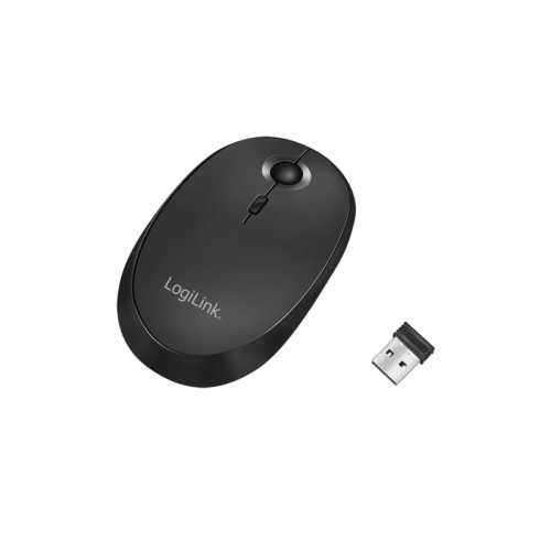 LogiLink LogiLink - mus - 2.4 GHz, Bluetooth 4.0 - svart