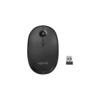 Produktbild för LogiLink - mus - 2.4 GHz, Bluetooth 4.0 - svart