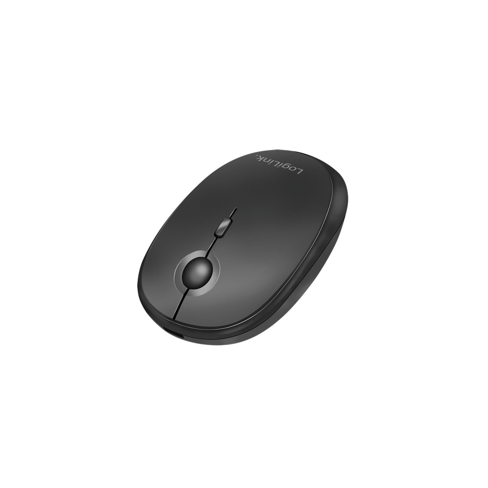 Produktbild för LogiLink - mus - 2.4 GHz, Bluetooth 4.0 - svart