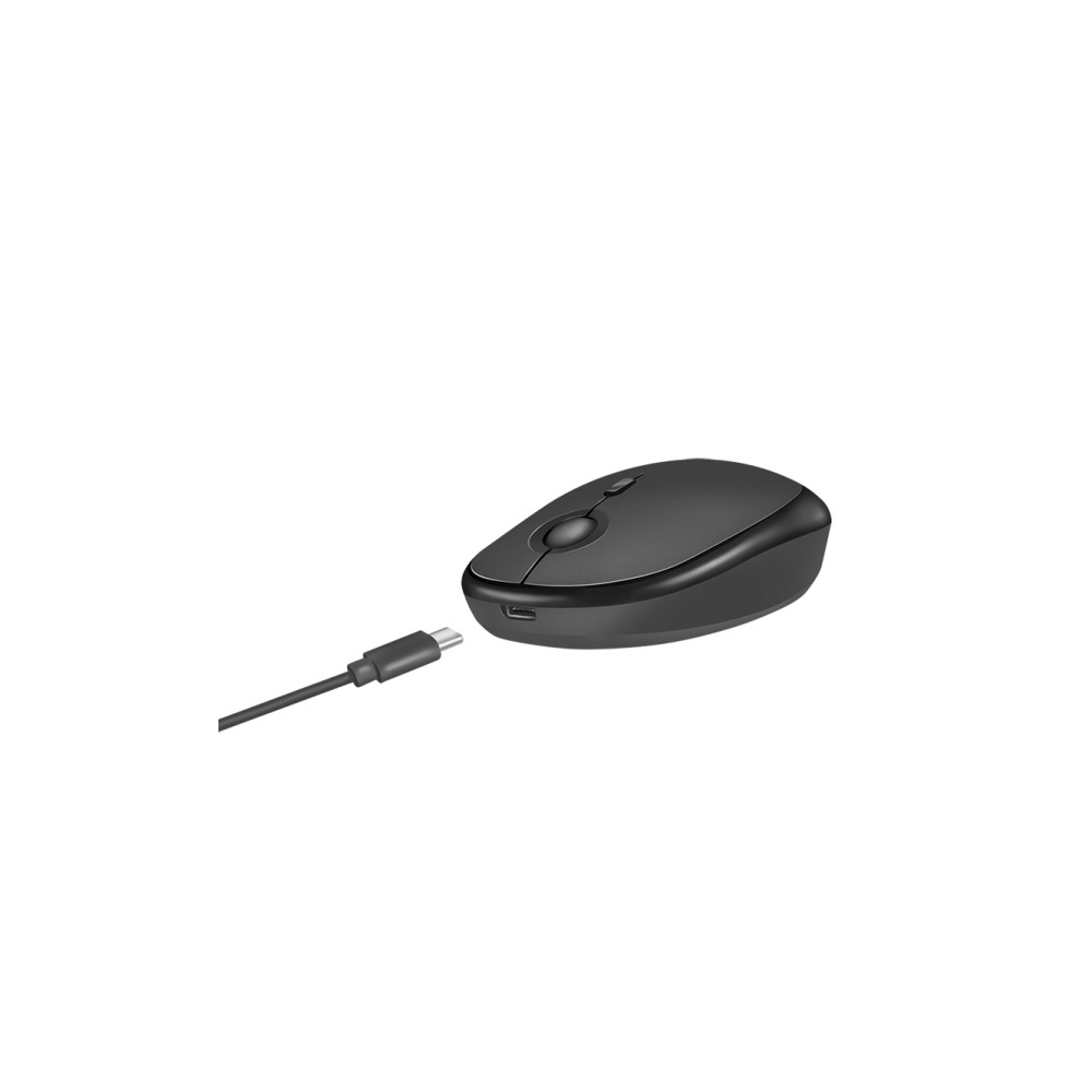 Produktbild för LogiLink - mus - 2.4 GHz, Bluetooth 4.0 - svart