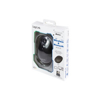 Produktbild för LogiLink - mus - 2.4 GHz, Bluetooth 4.0 - svart