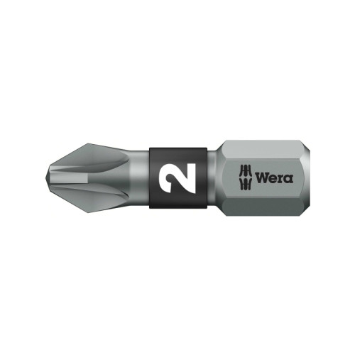 Wera Wera Bit PZD Gr.2 L.25mmBiTor 855/1BTZ hård hård WERA-enhet...