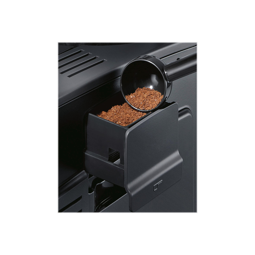 Produktbild för Siemens EQ.6 plus s500 TE655319RW - automatisk kaffekokare med mjölkskummare - 19 bar - svart