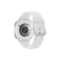 Produktbild för Samsung Galaxy Watch8 - silver - smart klocka med sportband - vit - 32 GB