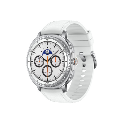 SAMSUNG Samsung Galaxy Watch8 Classic smart klocka med hybridband - 64 GB - vit
