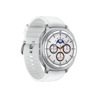 Produktbild för Samsung Galaxy Watch8 Classic smart klocka med hybridband - 64 GB - vit